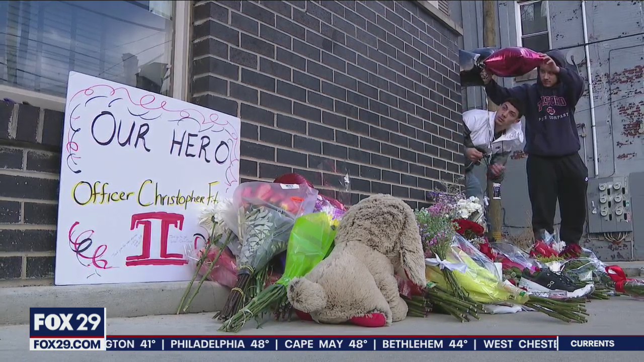 Family, friends mourn Temple University officer shot and killed