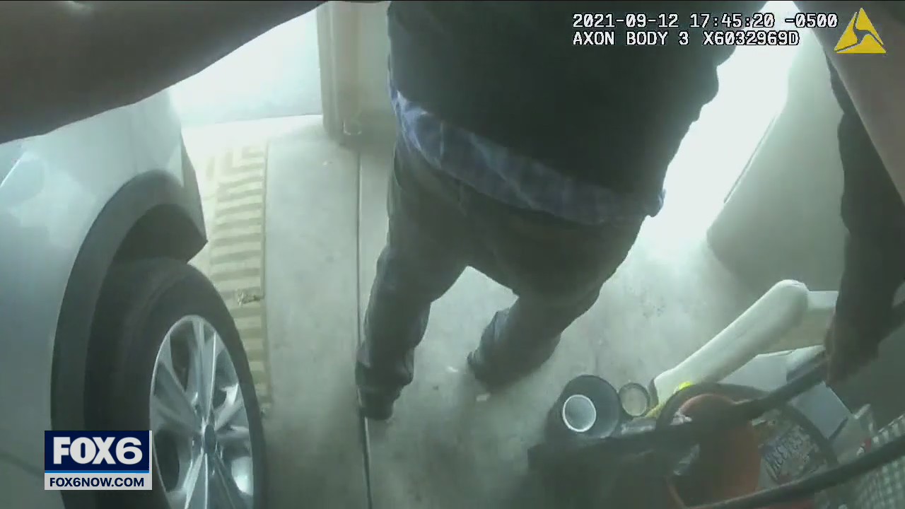 Port Washington officer saved man from burning home