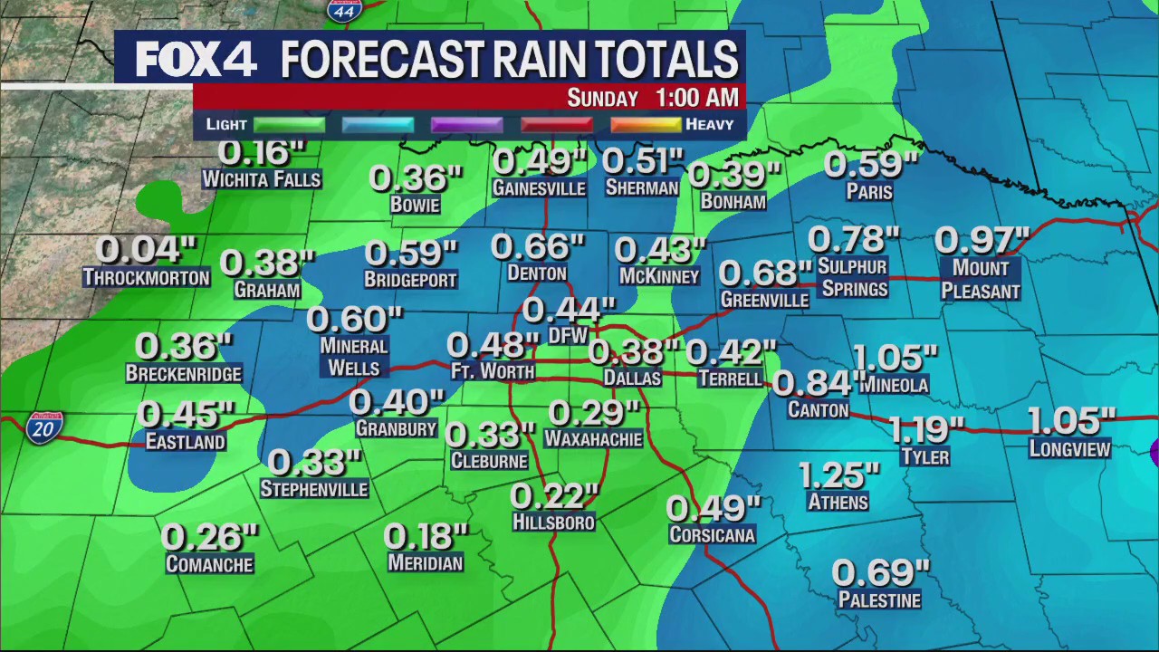 Dallas Weather: Dec. 15 morning forecast