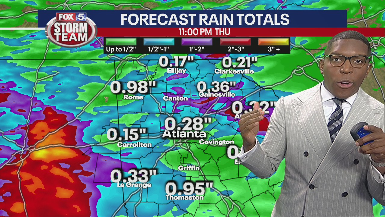 Late Tuesday night forecast