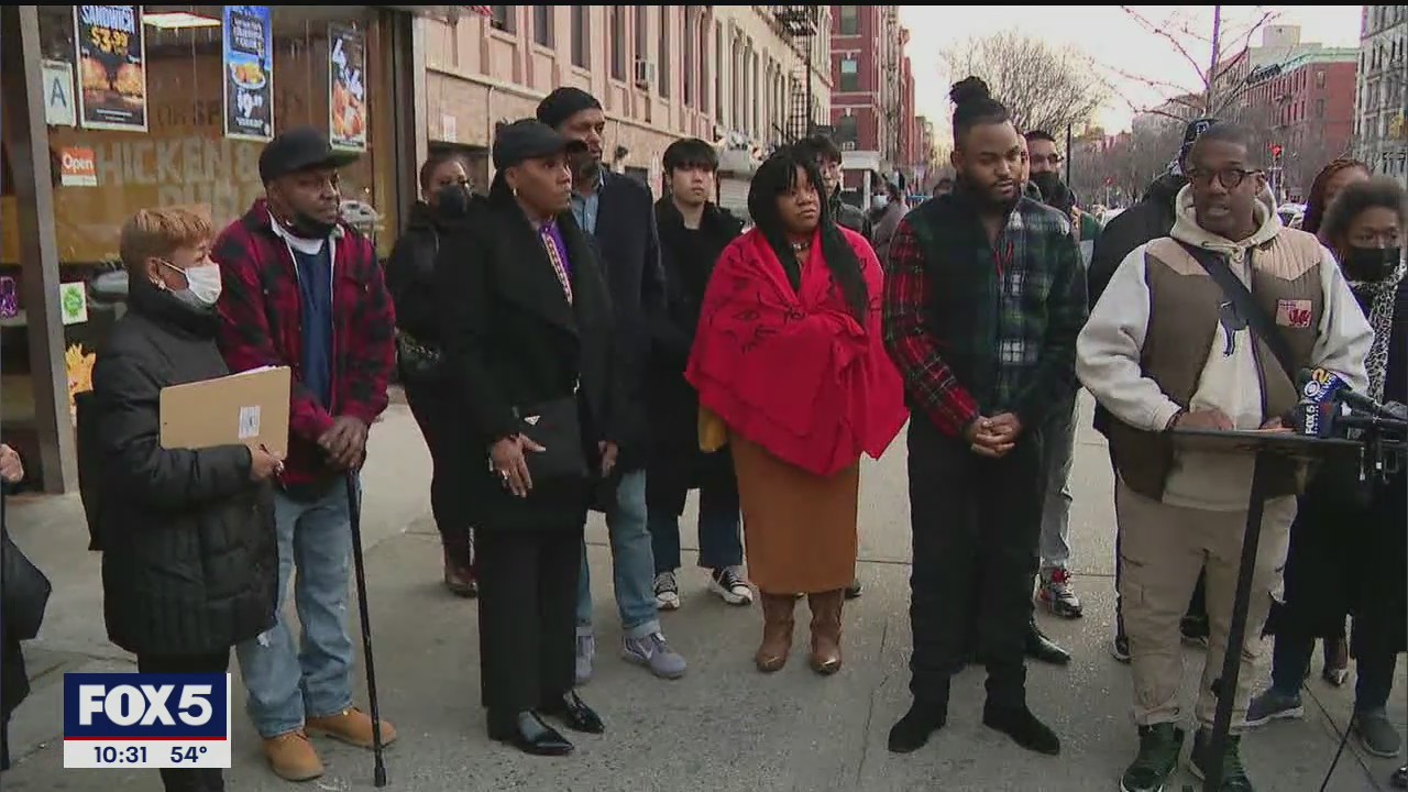 Harlem anti-violence rally