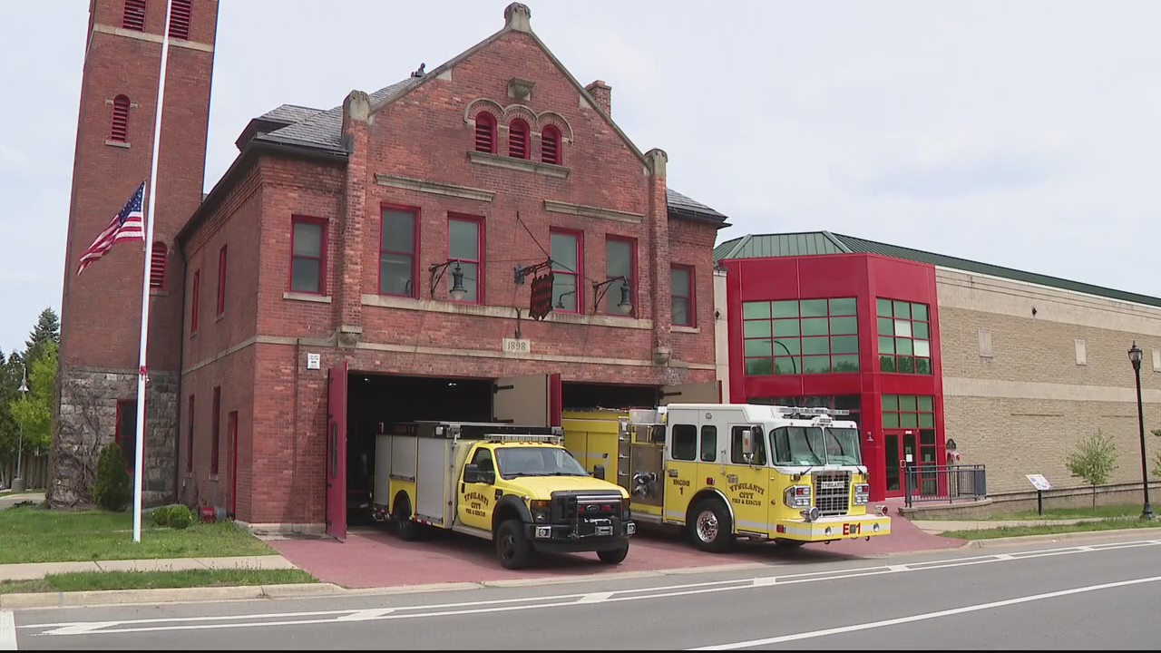 Ypsilanti firefighters return to historic fire station to honor history