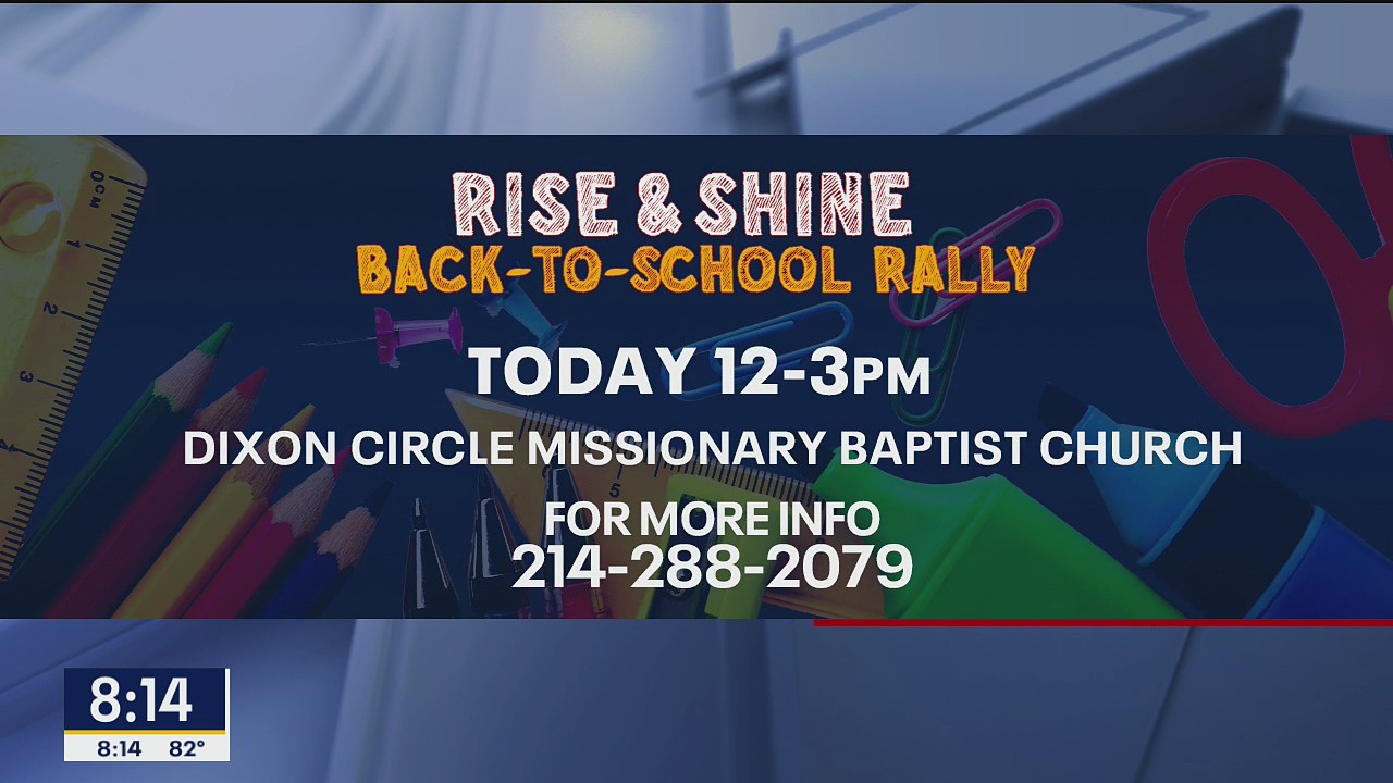 Rise & Shine Back-To-School Rally