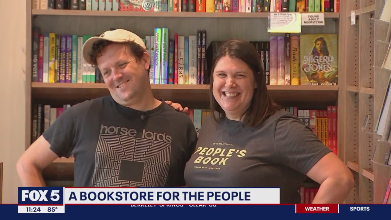 Bookstore for the people opens in Takoma Park