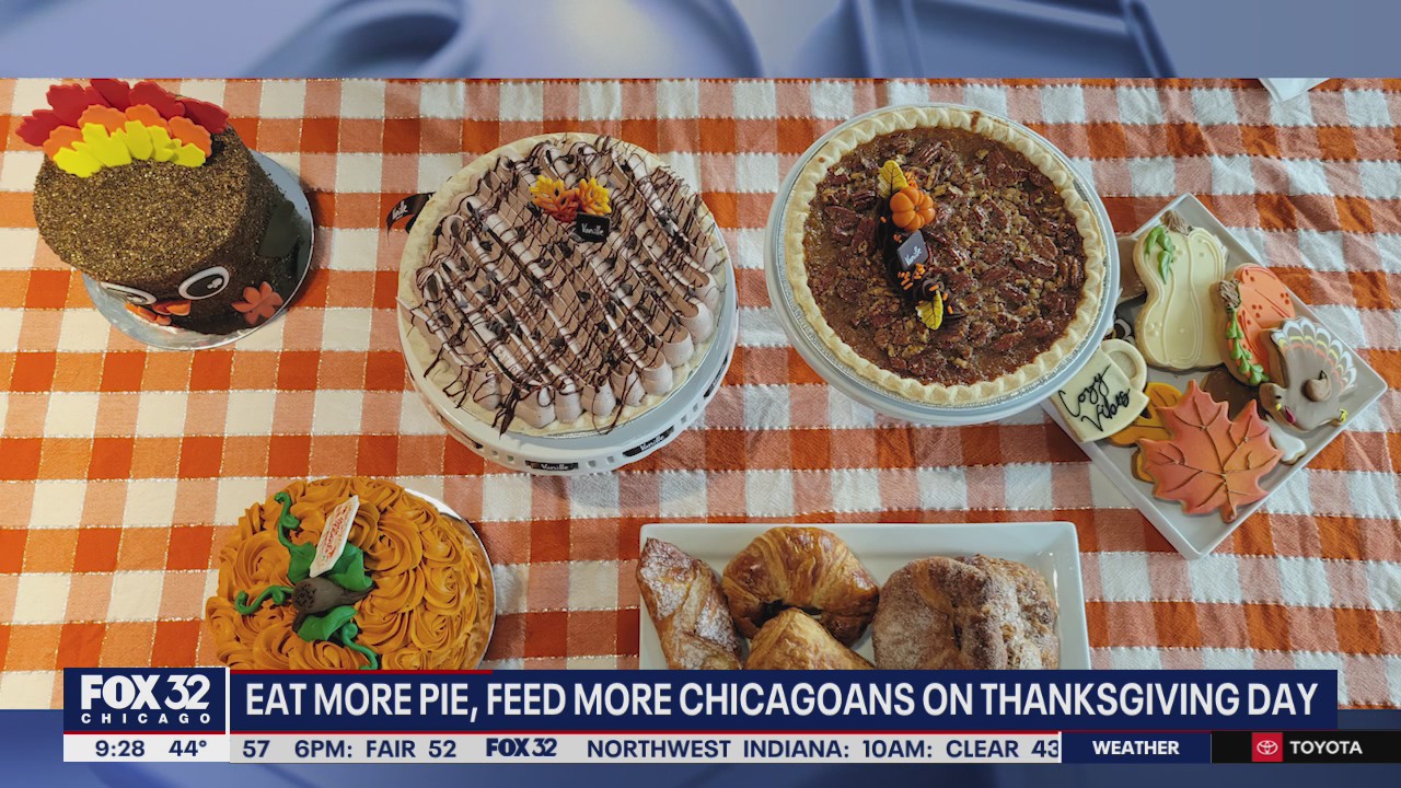 Vanille Patisserie teams up with Fight2Feed for 3rd annual Chicago pie donation drive