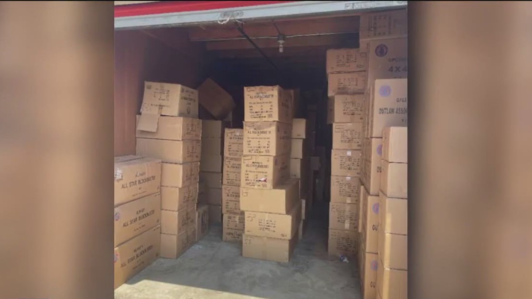 San Jose pair arrested with 38K lbs of fireworks following blaze at storage unit
