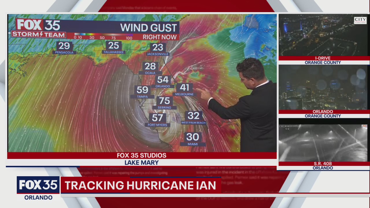 Hurricane Ian: Closer look at wind, rain forecast in Orlando