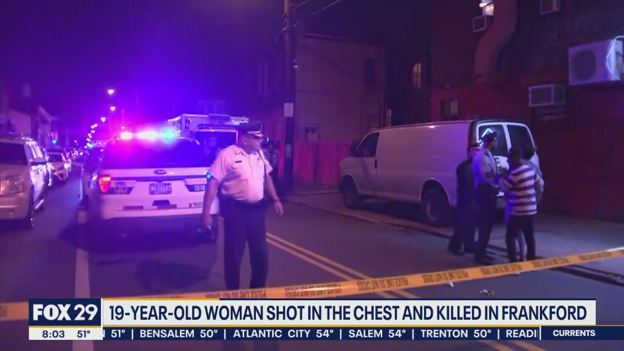 19-year-old woman fatally shot in Frankford
