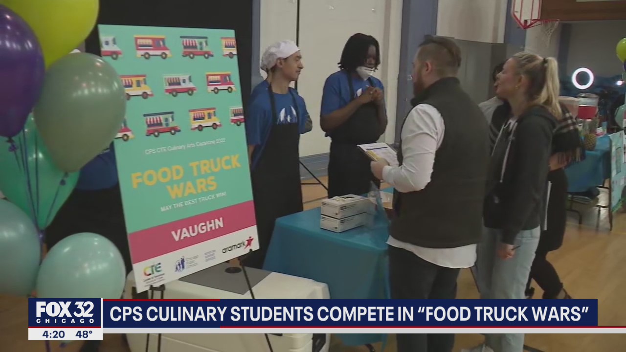 Chicago culinary students compete in 'Food Truck Wars'