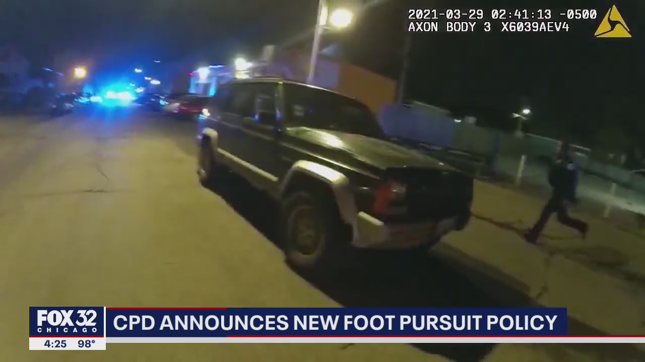 Chicago police announce new foot pursuit policy