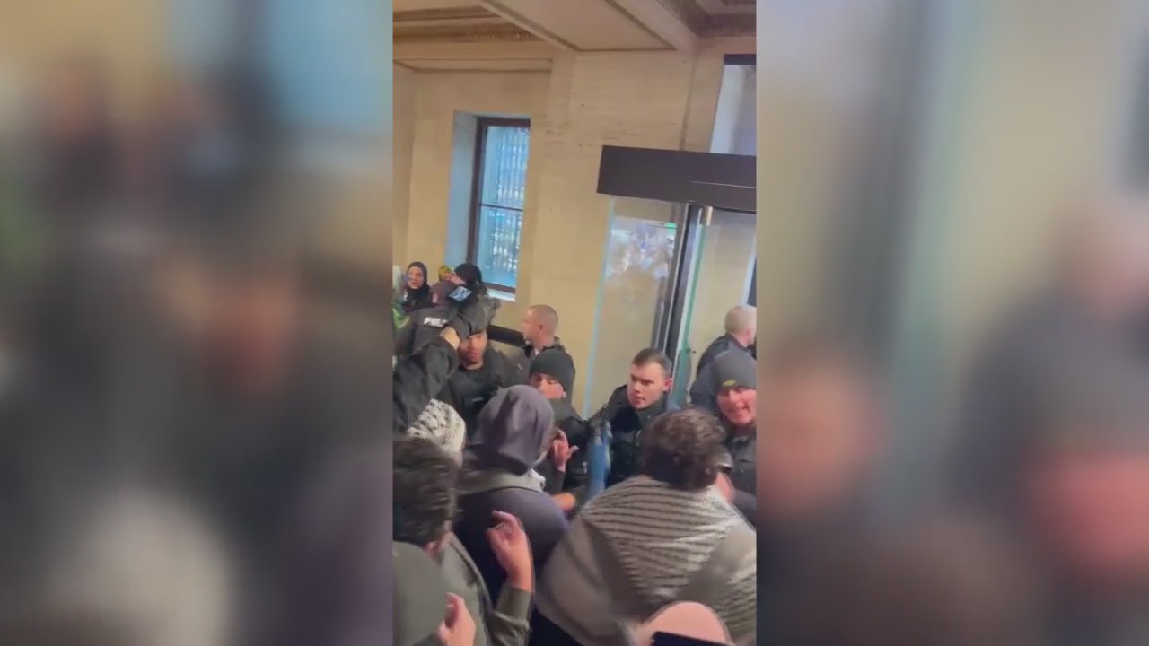 40 pro-Palestinian protesters arrested after occupying University of Michigan admin building