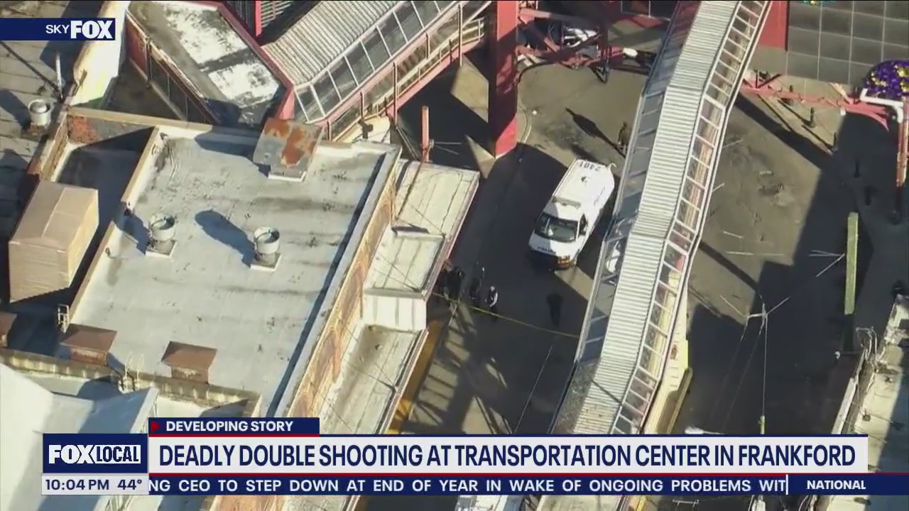 Deadly double shooting at SEPTA transportation center in Frankford