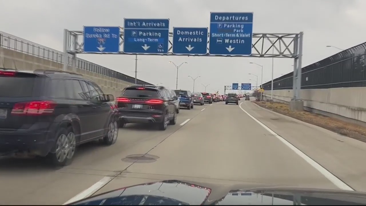 The longest lines are outside Metro Airport as travel season - despite Covid - heats up