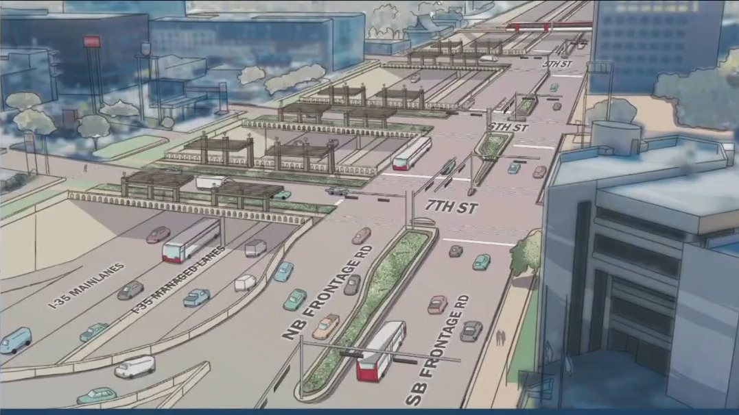 TxDOT announces 'giant' expansion project of I-35 to reduce congestion