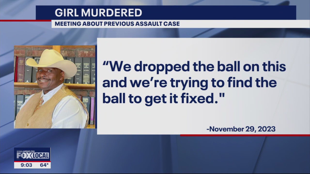 Sheriff says he dropped the ball in previous case