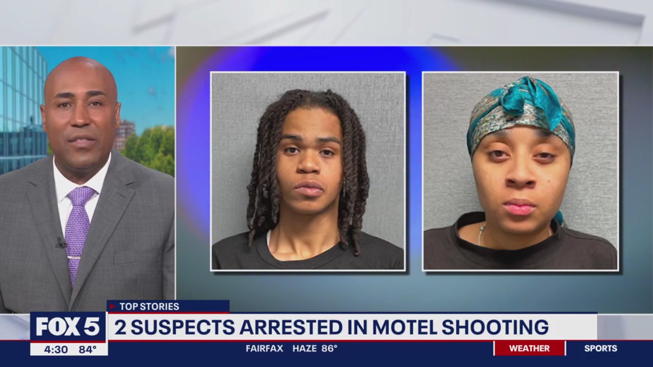 Two suspects arrested in Motel shooting