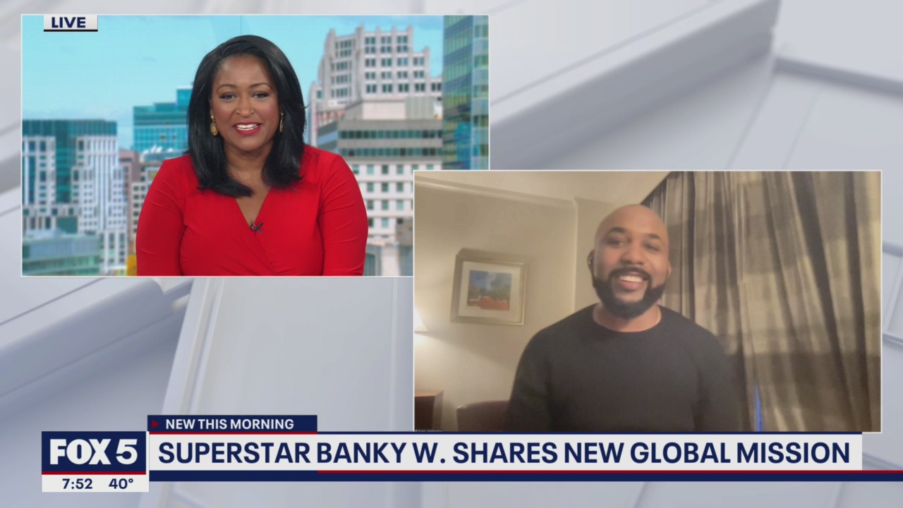 International superstar Banky W. shares new global mission