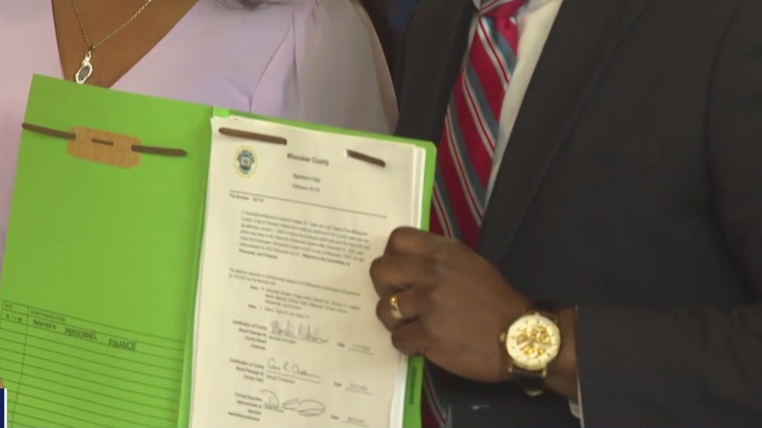 Milwaukee County sales tax increase, Crowley signs into law