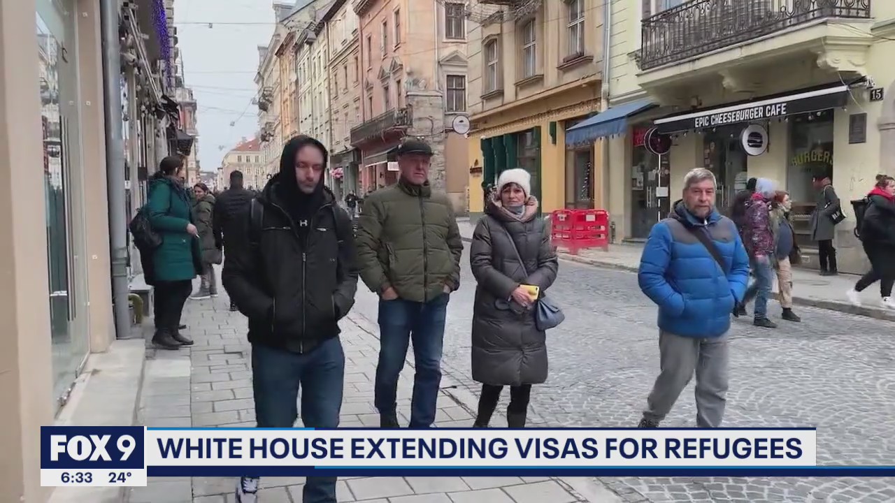 White House extending visas for Ukrainians in U.S.