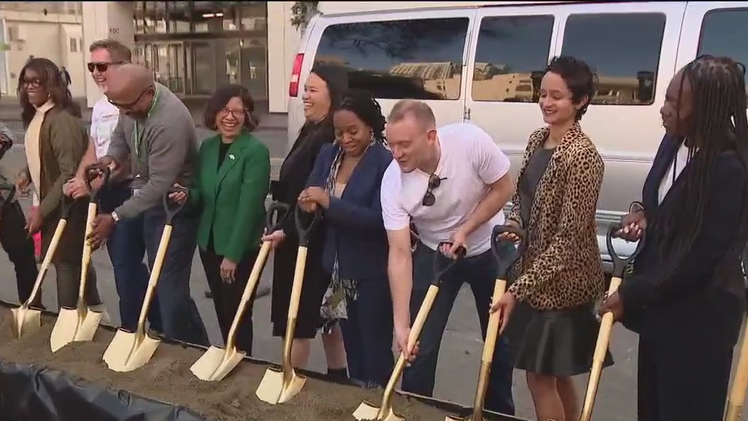 Oakland breaks ground on safety measures along 14th Street