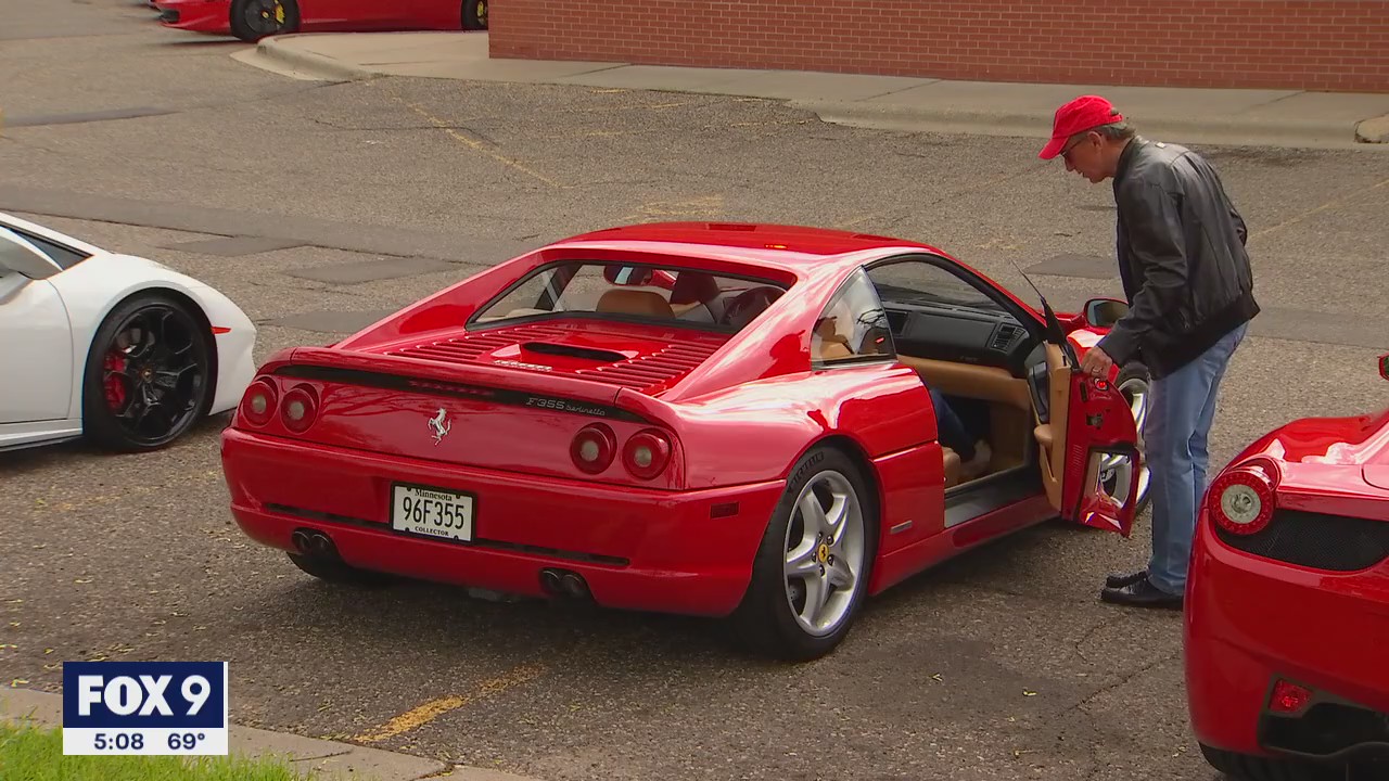 Minnesota's Ferrari Club makes stops at Children's Minnesota