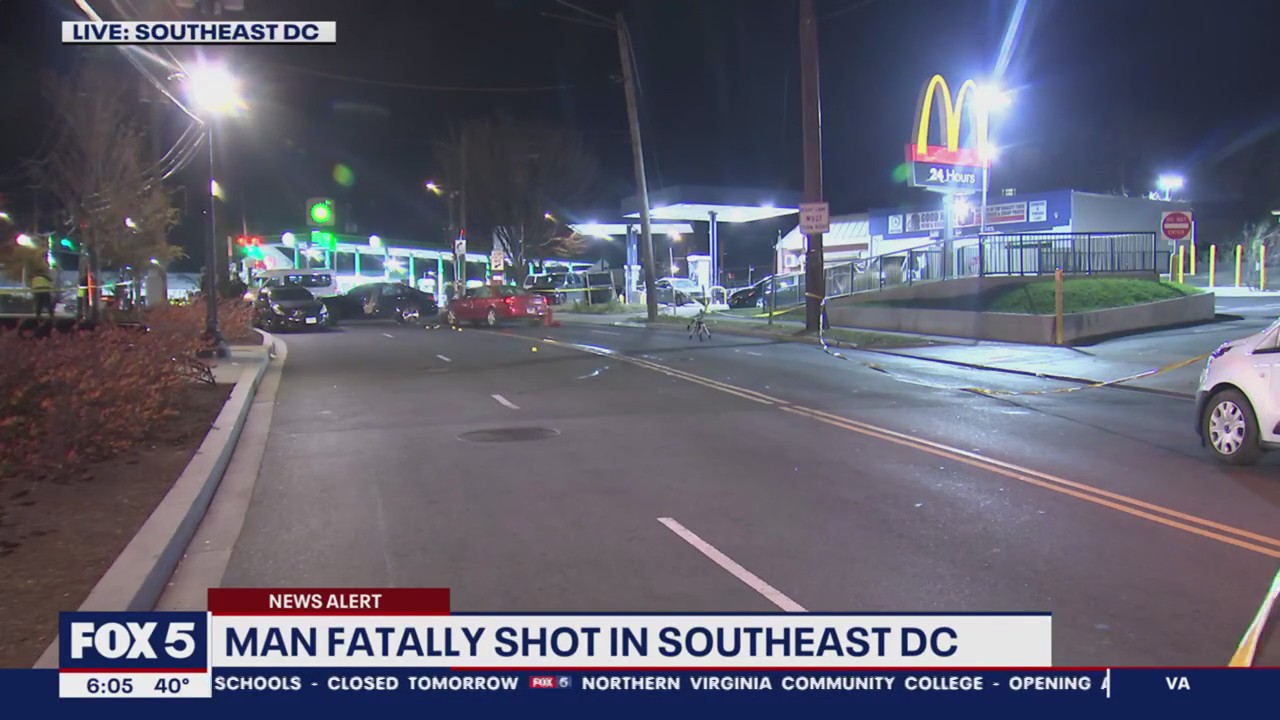 Man fatally shot in apparent road rage incident in DC