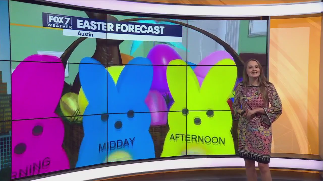 Central Texas weather: Warm temps for Easter Sunday