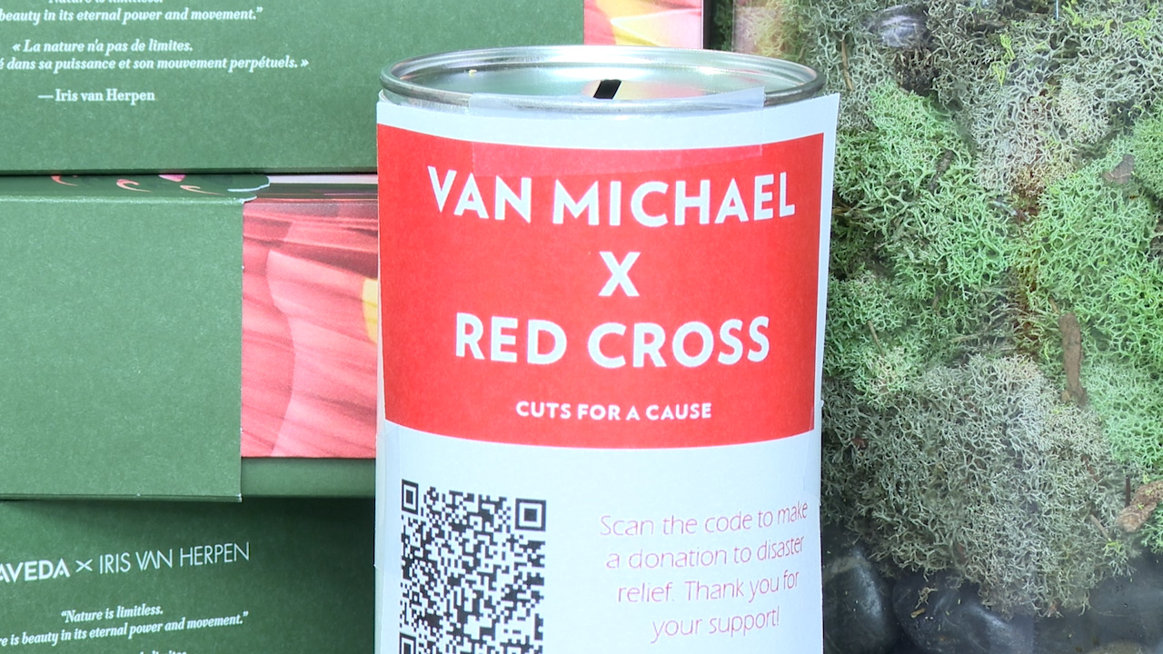 Hair stylist raises money for fire victims