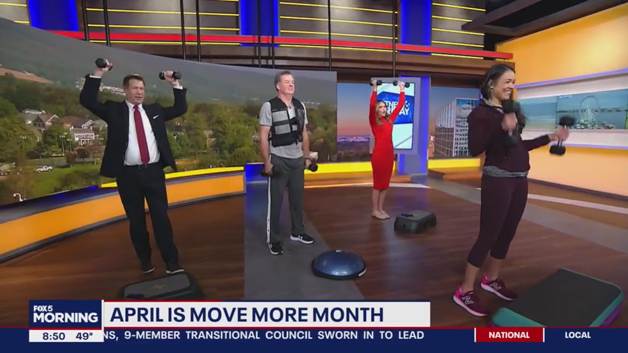 April is Move More Month