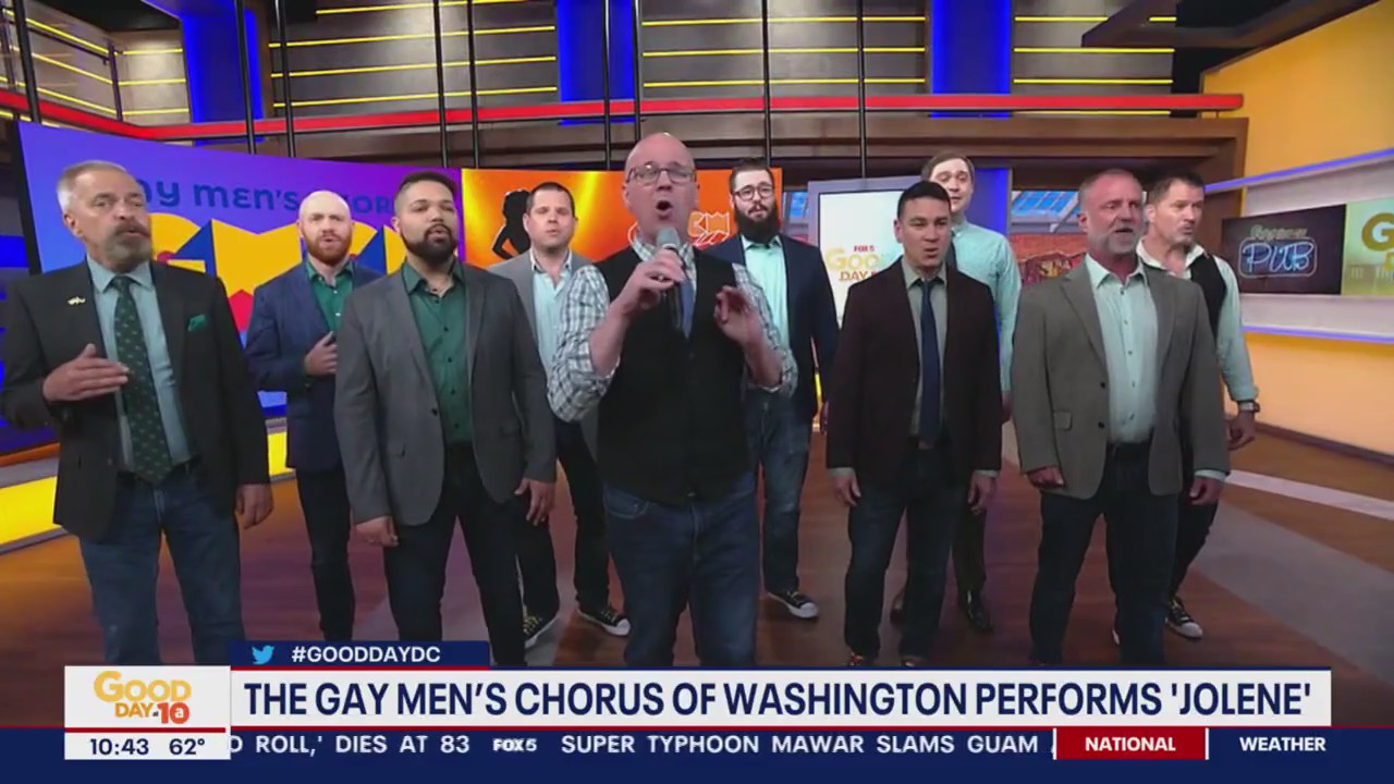 Gay Men’s Chorus of Washington sing Jolene