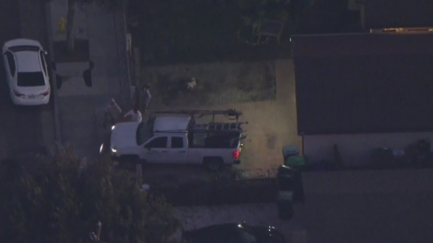 Pursuit suspect steals car from driveway, drives through owners before speeding off