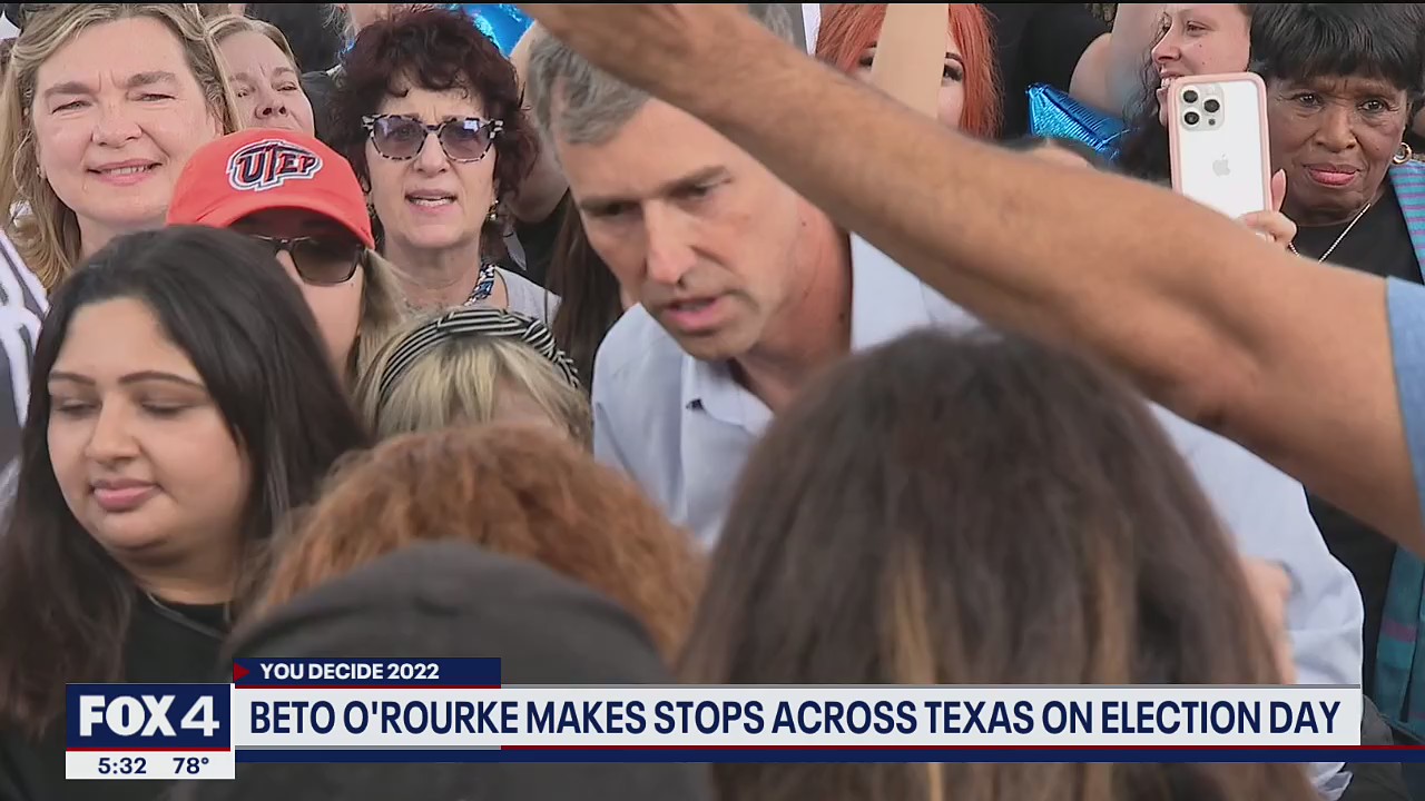 Beto O’Rourke makes last ditch effort in battle for state’s top job