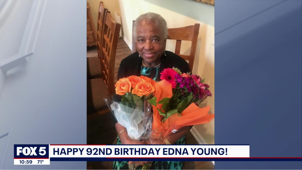 Happy 92nd birthday to Edna Young