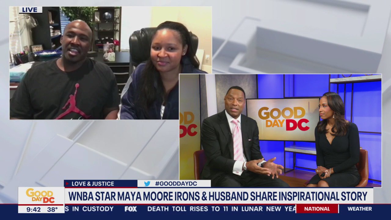 Former WNBA star Maya Moore Irons, husband share inspirational story