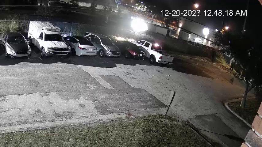 Video shows men get inside car before motel shooting