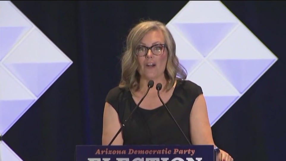 2022 Election: Arizona governor candidate Katie Hobbs addresses supporters