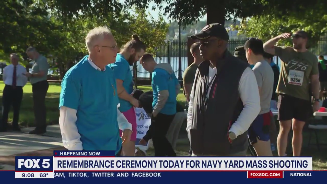Remembrance ceremony Friday for Navy Yard mass shooting