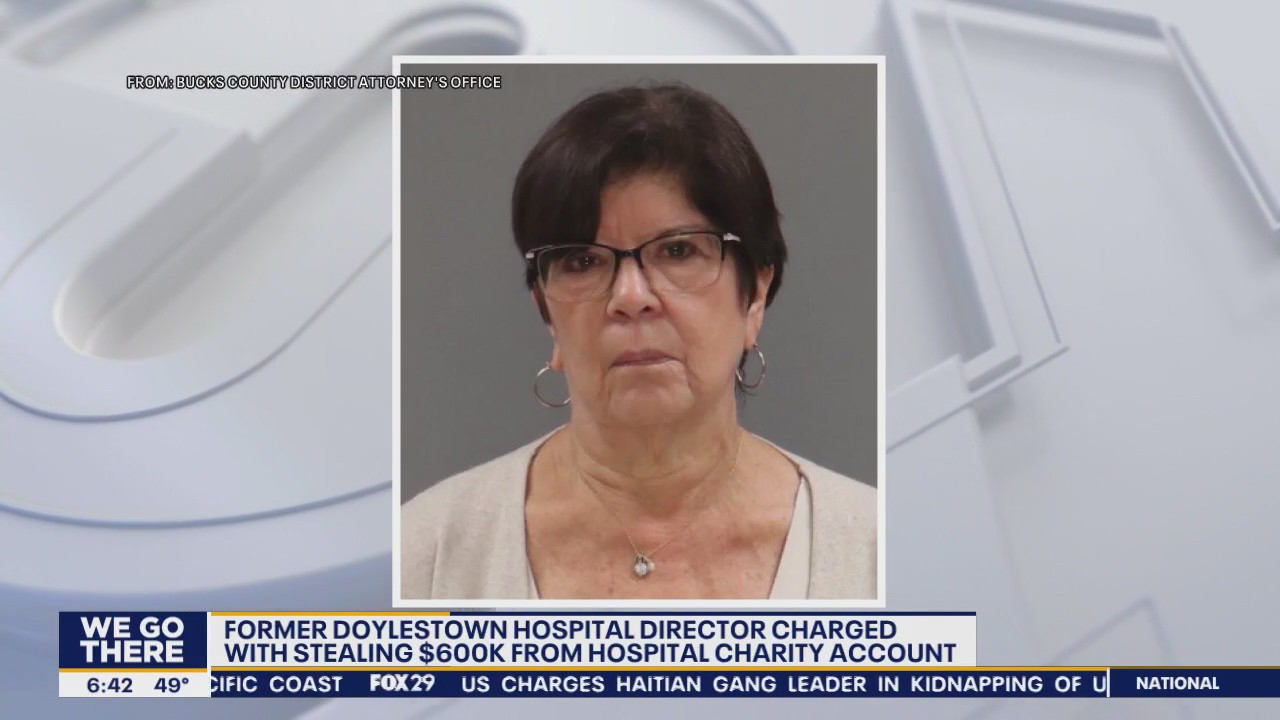 Former Pa. hospital director stole $800k from charity account: officials