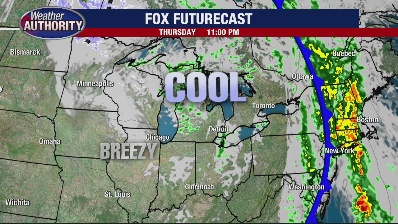 Metro Detroit stays chilly through weekend, beyond