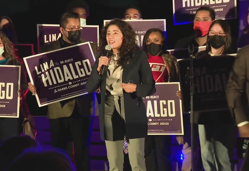 Harris Co. Judge accused of hypocrisy after holding mask less rally