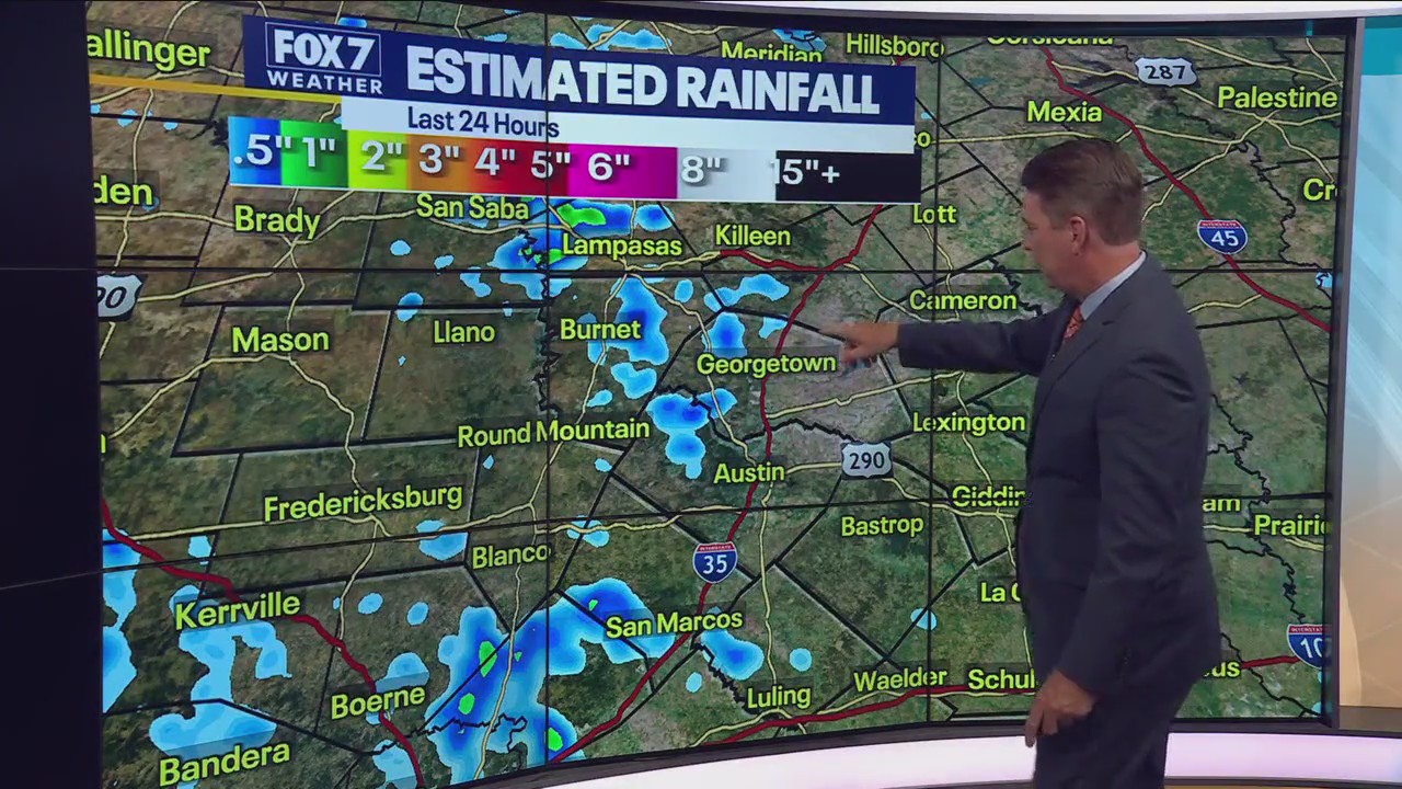 Austin weather: Spotty afternoon storms possible again Wednesday