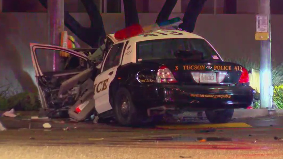 Driver charged in crash that killed Tucson officer