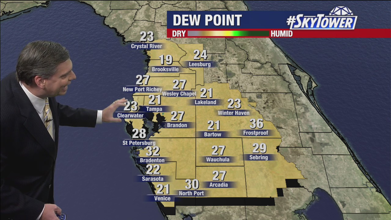 Monday afternoon forecast