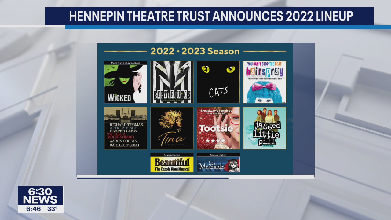 Beetlejuice, Tootsie among Broadway shows headed to MPLS