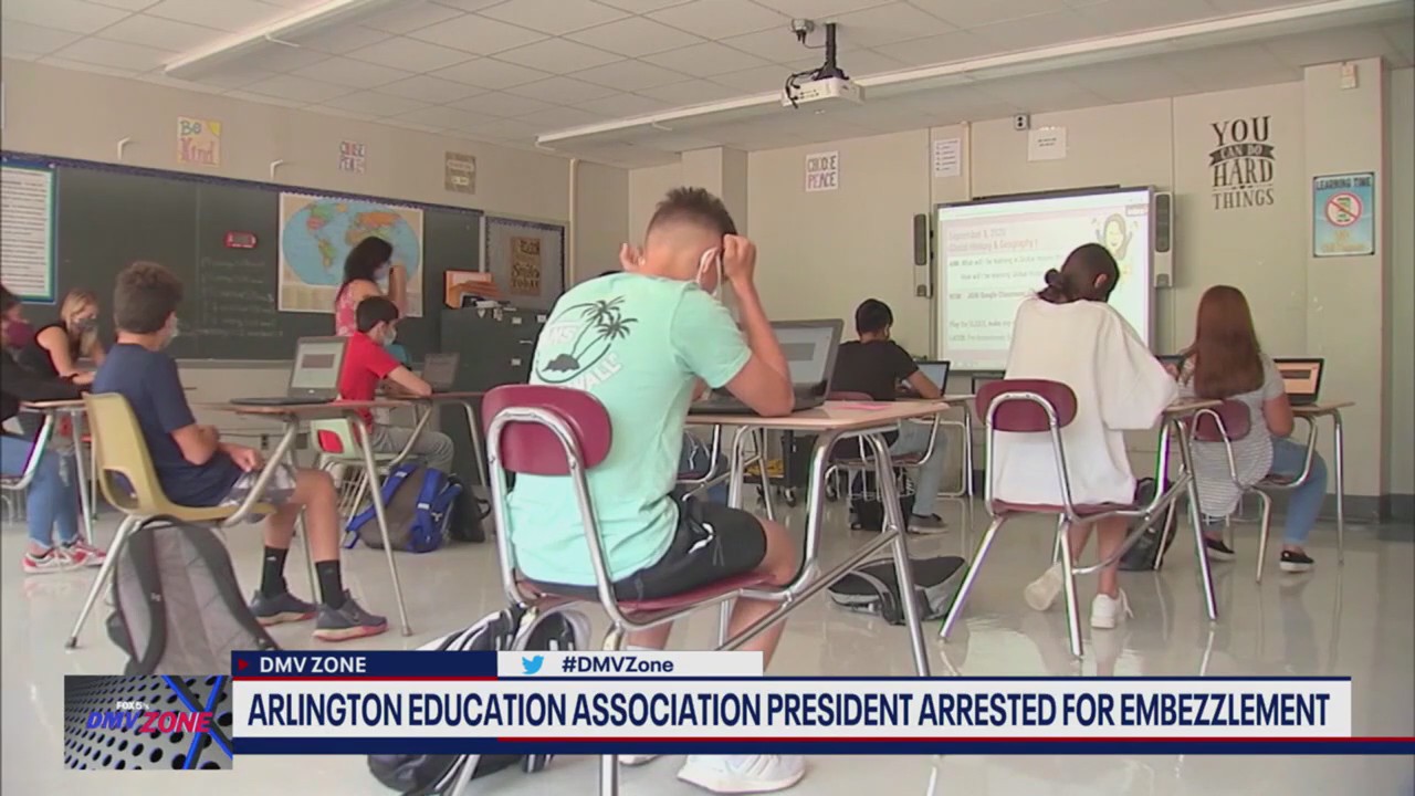 Arlington Education Association president charged with embezzlement