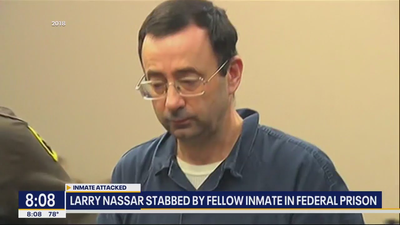 Larry Nassar stabbed in prison