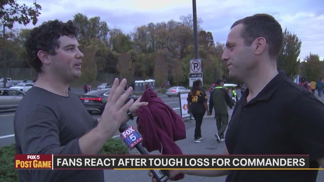 Fans react after Commanders lose tough game to Vikings