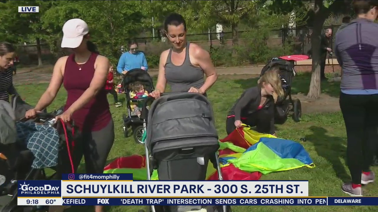 Stroller Stride Fitness Class: How new mom's can get exercise