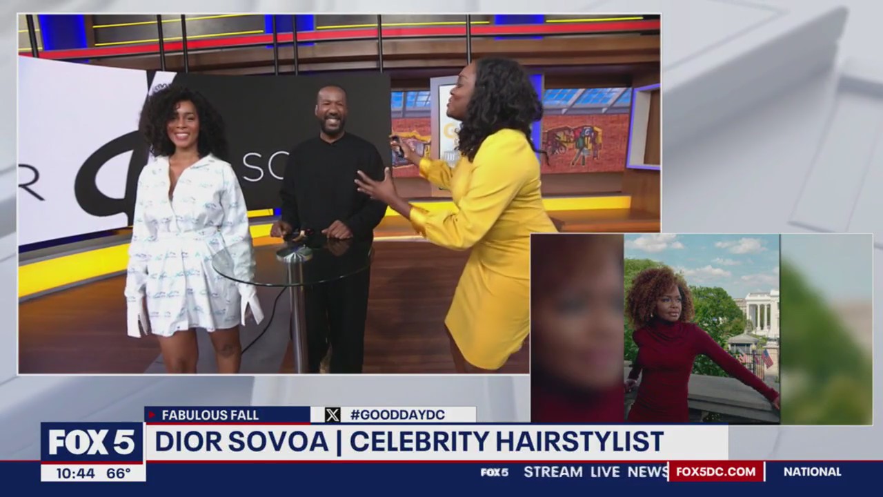 Fall hair trends and color with celebrity hairstylist Dior Sovoa