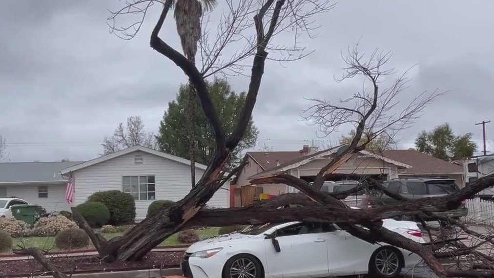 SoCal storm brings dangerous road conditions